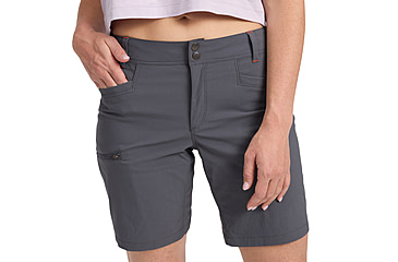 Image of Black Diamond Valley Shorts - Womens, Anthracite, 4, AP75016400010041
