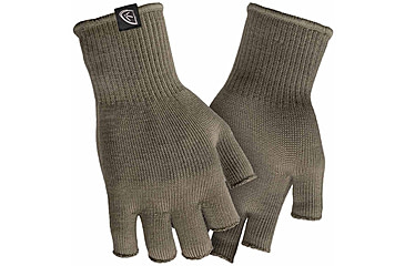 Image of Blocker Outdoors Finisher Merino Fingerless Gloves - Men's, Grey, Extra large, 2305930-3031800