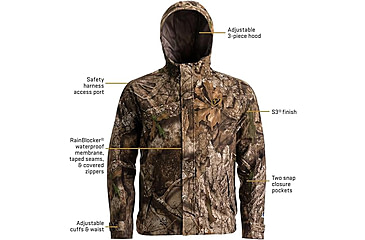 Image of Blocker Outdoors Drencher Jacket - Mens, Real Tree APX, Medium, 1408977