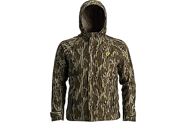 Image of Blocker Outdoors Drencher Jacket w/Hood - Mens, Mossy Oak Bottomlands, Medium, 1408972
