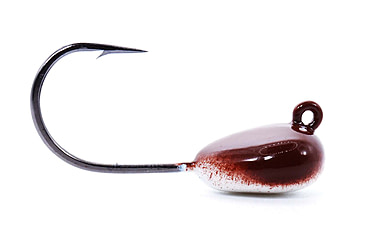 Image of Blue Water Candy Bottom Bumper Jig Head, 1/2oz, 3 Pack, Brown/Pearl, 27019