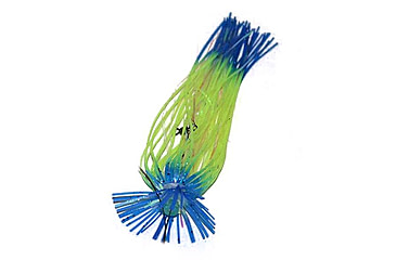 Image of Blue Water Candy Hot Shot Lures, 2 Pack, Blue/Chartreuse, 45207