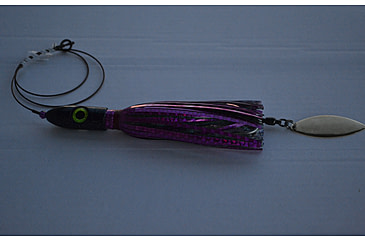 Image of Blue Water Candy Jag-A-Hoo Fishing Rig, Cable, 8oz, Purple/Black, 51002