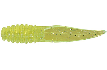 Image of Bobby Garland Slab Slay'R Soft Bait, 12, 2in, Chartreuse Silver/Chartreuse, BG2SS3305-12
