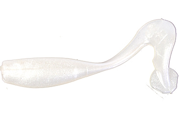 Image of Bobby Garland Stroll'R Soft Bait, 12, 0.5in, Pearl White, BGSR65-12