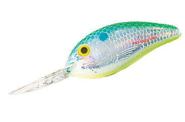 Image of Bomber Fat Free Shad Jr. Crankbait, 2-1/2in, 5/8oz, Dances Citrus Shad, BD6FDCS