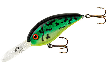 Image of Bomber Fat Free Shad Jr. Crankbait, 2-1/2in, 5/8oz, Dances Fire Tiger, BD6FDFT