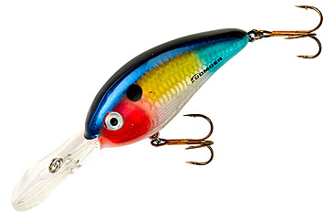 Image of Bomber Fat Free Shad Jr. Crankbait, 2-1/2in, 5/8oz, Dances Threadfin Shad, BD6FDTFS