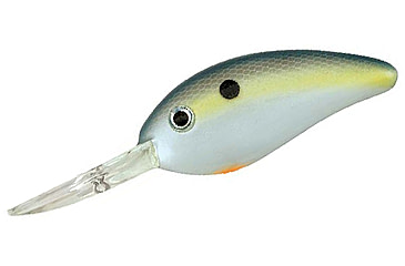 Image of Bomber Fat Free Shad Jr. Crankbait, 2-1/2in, 5/8oz, Foxy Shad, BD6FFS