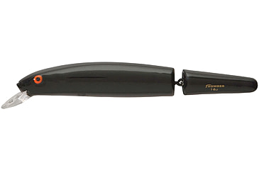Image of Bomber Saltwater SW Jointed Heavy Duty Long A Crankbait, 8in, Black, BSW16J02