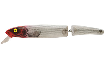 Image of Bomber Jointed Magnum Long A Minnow, 7in, 1-7/8oz, Silver Flash/Red Head, BSW17JXSI04