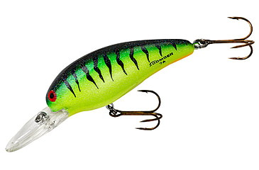 Image of Bomber Model 7A Crankbait, 2 5/8in, 1/2oz, G-Fleck Bengal Fire Tiger, B07AGFBFT