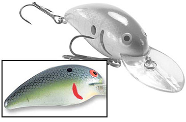 Image of Bomber Model 7A Crankbait, 2 5/8in, 1/2oz, Tennessee Shad, B07ATS
