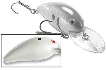 Image of Bomber Model 7A Crankbait, 2 5/8in, 1/2oz, White, B07A01