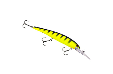 Image of Bandit Suspending Minnow Jig, 3/4oz, 4.625in, Cht/Blk Stripe, BDTSM06