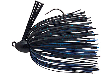 Image of Booyah Baby Boo Jig, 5/16 oz, Sinking, Black/Black Blue, BYBBJ5604
