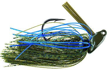 Image of Booyah Bankroll Jig, 3/8 oz, Lights Out, BYBRJ3861