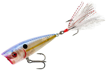 Image of Booyah Boss Pop Topwater Popper, 3in, 3/8 oz, Pearl Melon, BYBP315