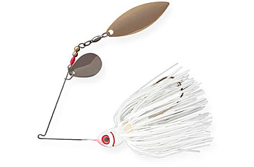 Image of Booyah Counter Strike Tandem Spinnerbait, 1/2oz, Snow White, BYCST12615