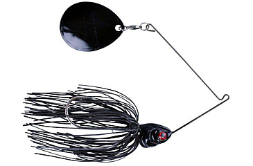 Image of Booyah J.C. Covert Spinnerbait, 3/4oz, Black Night Time, BYCVS34BC731