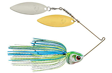 Image of Booyah J.C. Covert Spinnerbait, 1oz, G/N Will Wt/Chart/Blue, BYCVS1GNW730