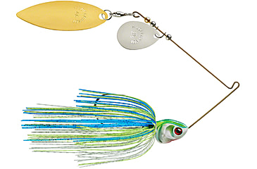Image of Booyah J.C. Covert Spinnerbait, 1/2oz, N/G Tand Wt/Chart/Blue, BYCVS12NGT730
