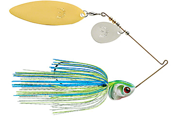 Image of Booyah J.C. Covert Spinnerbait, 3/4oz, N/G Tand Wt/Chart/Blue, BYCVS34NGT730