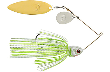 Image of Booyah J.C. Covert Spinnerbait, 3/4oz, N/G Tand Wt Cht Slvsc/PrCht, BYCVS34NGT729