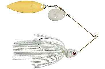 Image of Booyah J.C. Covert Spinnerbait, 1/2oz, N/G Tand Wt Slvsc/Prl Hd, BYCVS12NGT728