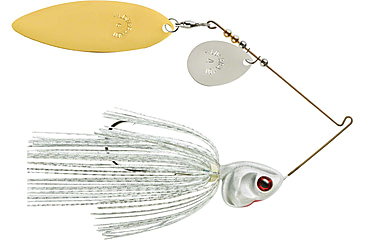 Image of Booyah J.C. Covert Spinnerbait, 1oz, N/G Tand Wt Slvsc/Prl Hd, BYCVS1NGT728