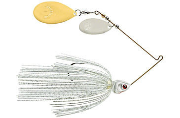 Image of Booyah J.C. Covert Spinnerbait, 3/8oz, N/G Ind Wt Slvsc/Prl Hd, BYCVS38NGI728