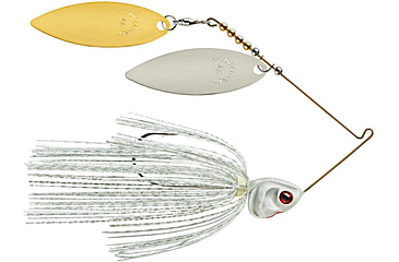 Image of Booyah J.C. Covert Spinnerbait, 1/2oz, N/G Will Wt Slvsc/Prl Hd, BYCVS12NGW728