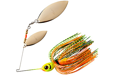 Image of Booyah Double Willow Spinnerbait, 3/8oz, Perch, BYBW38645