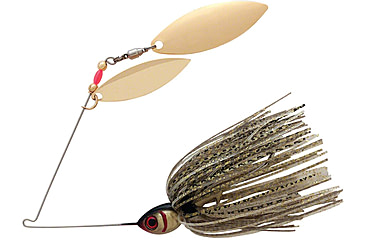 Image of Booyah Double Willow Spinnerbait, 3/8oz, Gold Shiner, BYBW38641