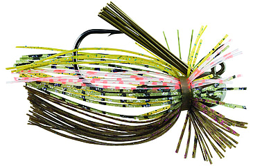 Image of Booyah Finance Jig, 3/8 oz, 3/0 Hook, 2/Pack, Wild Card, BYFNJ3862