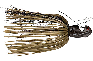 Image of Booyah Melee Jig, 3/8 oz, 3/8 oz, 3.25 in, Green Pkn Black Blade, BYMLE3877