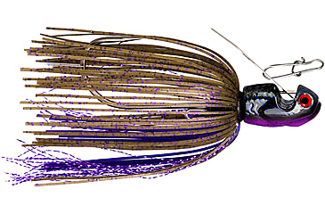 Image of Booyah Melee Jig, 3/8 oz, 3/8 oz, 3.25 in, Royal Pumpkin/Black Blade, BYMLE3871