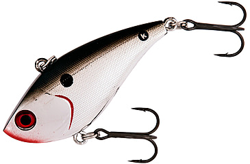 Image of Booyah One Knocker Lipless Crankbait, 1/4oz, 2 1/4 in, Chrome Black, BYHKK1425