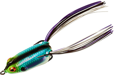 Image of Booyah Pad Crasher Jr Soft Bait, 1/4 oz, 2in, Aqua Frog, BYPC2908
