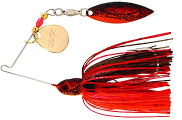Image of Booyah Pond Magic Real Craw Spinnerbait, 3/16oz, Nest Robber, BYPM36717