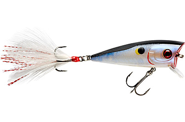 Image of Booyah Prank Popper Diver, 5/16oz, 2.31in, 0-2 Feet, 6 Trebles, Moon Phase Shad, BYPRK222