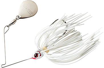 Image of Booyah Blade Single Colorado Spinnerbait, 3/8oz, Snow White, BYBC38615
