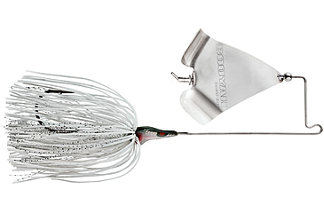 Image of Booyah Squelcher Spinnerbait, 5.6 in, 3/8oz, Silver White, BYSQ38734