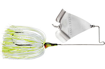 Image of Booyah Squelcher Spinnerbait, 5.6 in, 3/8oz, White Chartreuse, BYSQ38735