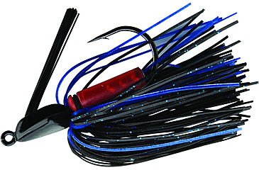Image of Booyah Swim'n Jig, 3/8 oz, Black/Black Blue, BYSJ3804