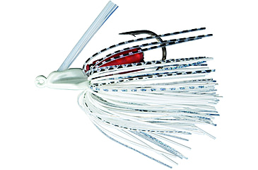 Image of Booyah Swim'n Jig, 3/8 oz, White/White Shad, BYSJ3801