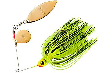 Image of Booyah Tandem Blade Spinnerbait, 1/4oz, Chartreuse Shad, BYBT14647