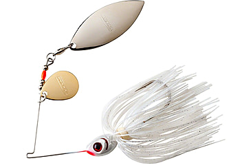 Image of Booyah Tandem Blade Spinnerbait, 3/8oz, Satin Silver Glimmer, BYBT38636