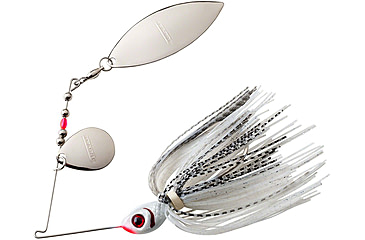 Image of Booyah Tandem Blade Spinnerbait, 3/8oz, Silver Shad, BYBT38635