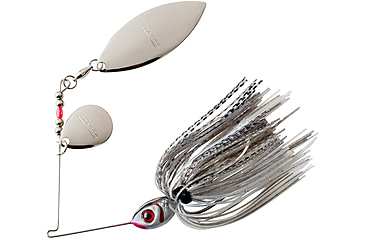 Image of Booyah Tandem Blade Spinnerbait, 3/8oz, Silver Shiner, BYBT38640